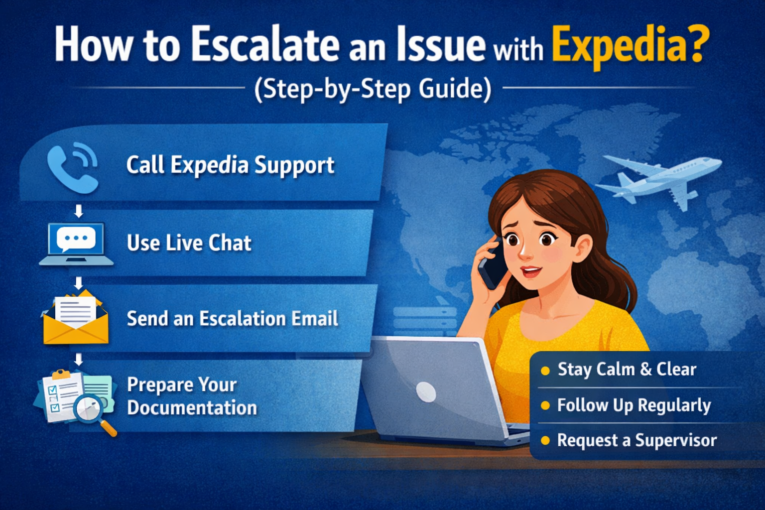 How to Escalate an Issue with Expedia?