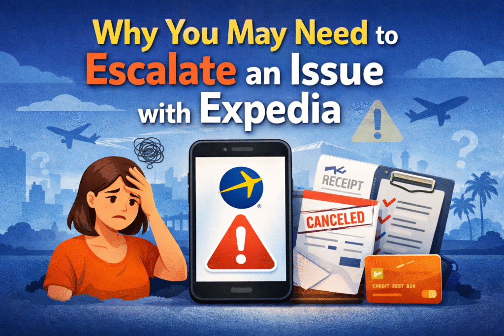 How to Escalate an Issue with Expedia?