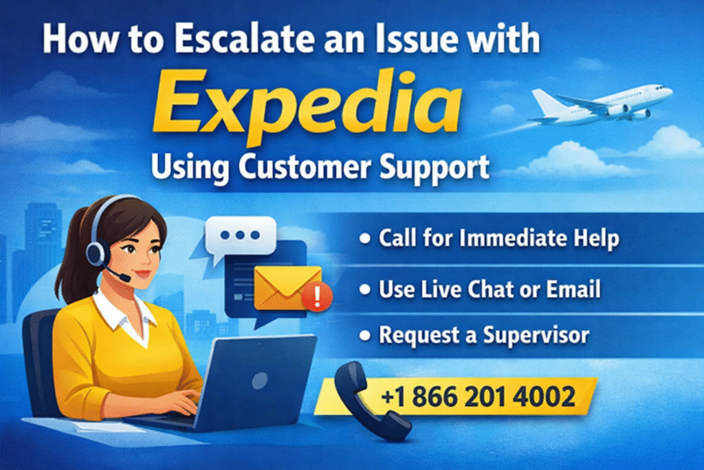How to Escalate an Issue with Expedia Using Customer Support