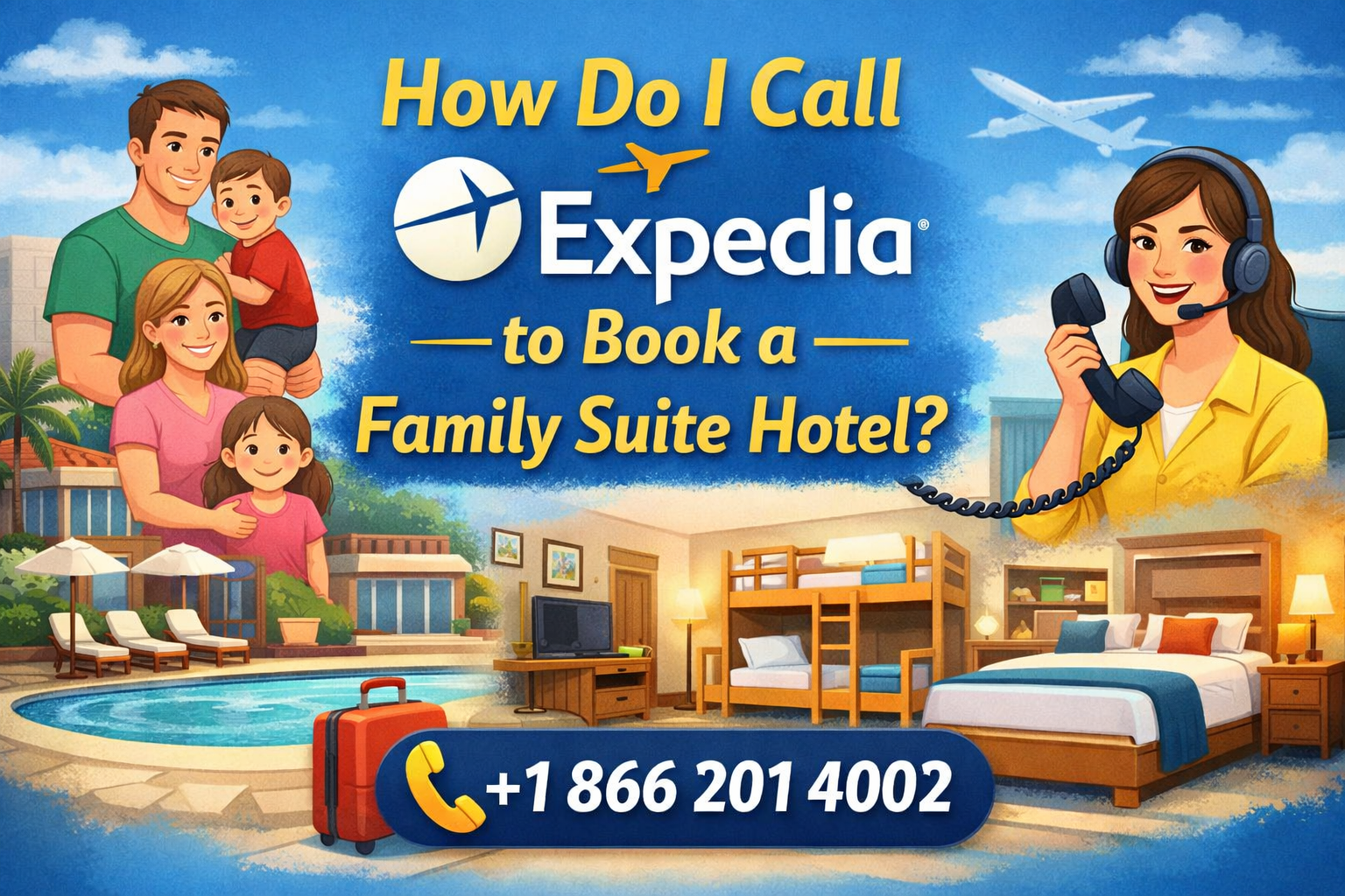 How Do I Call Expedia to Book a Family Suite Hotel