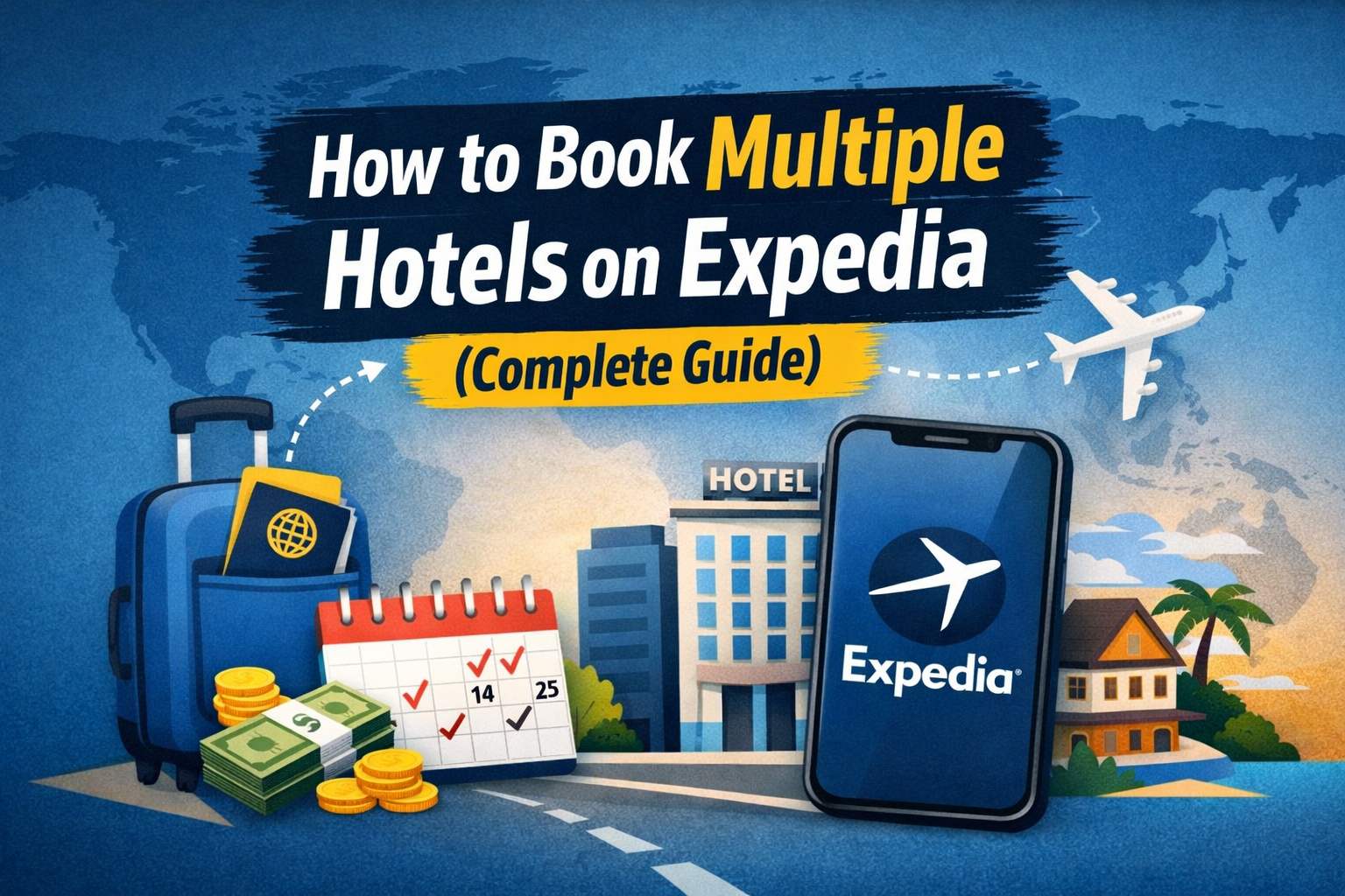 How to Book Multiple Hotels on Expedia