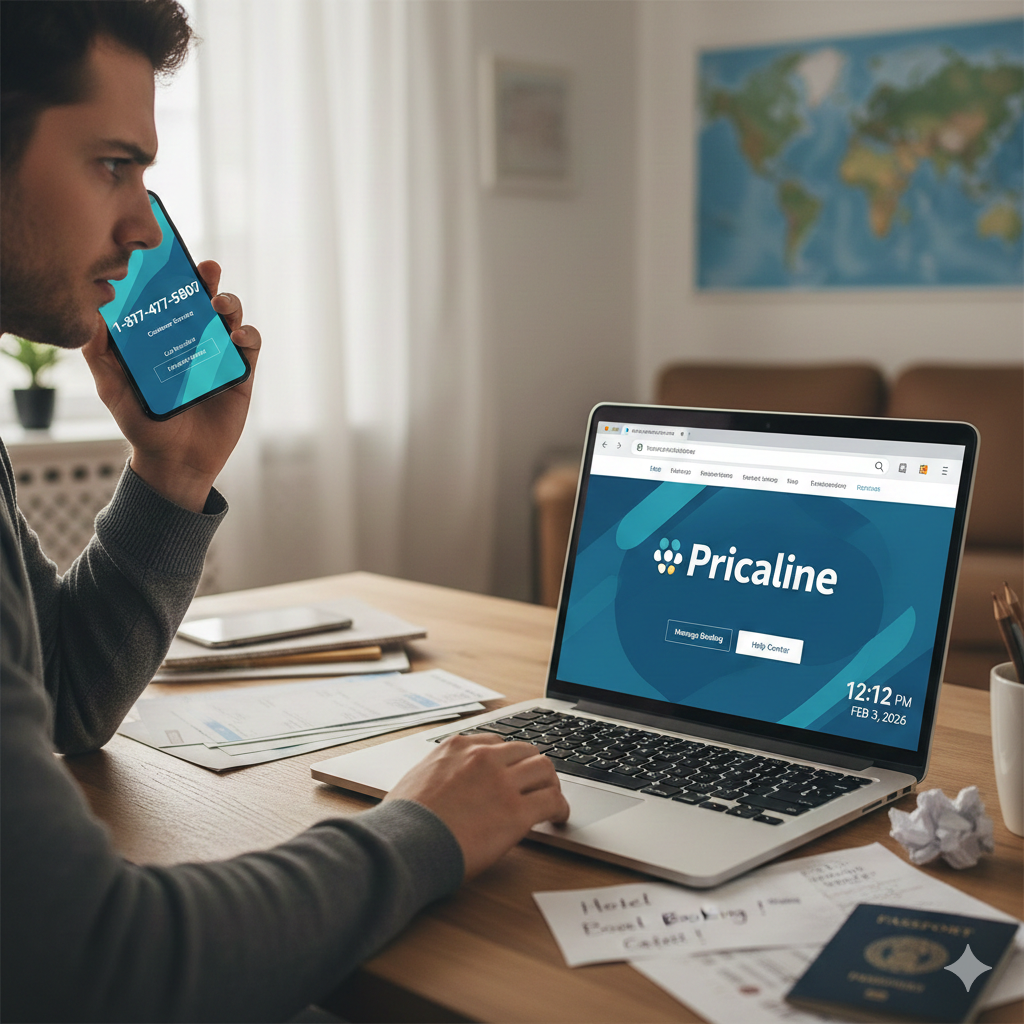 How to Call Priceline to Modify a Hotel Booking