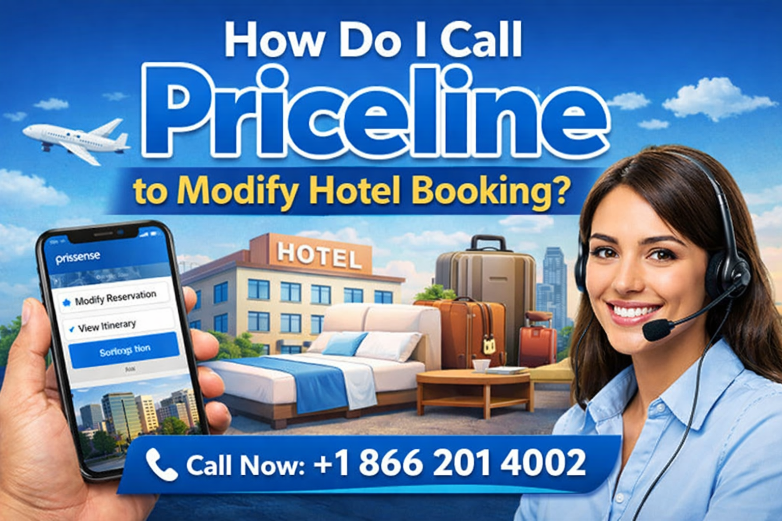 How Do I Call Priceline to Modify Hotel Booking?